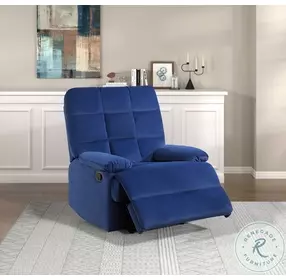 Colin Blue Recliner