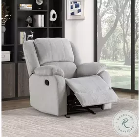 Fairview Gray Glider Recliner
