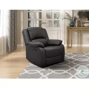 Fairview Dark Brown Recliner