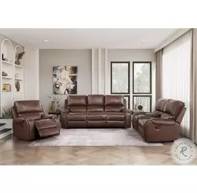 Newnan Brown Swivel Glider Recliner