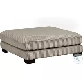 Traverse Taupe Ottoman
