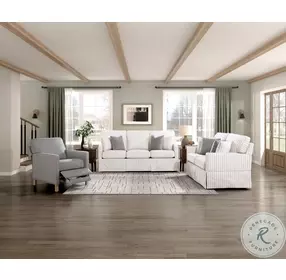 Hampstead Gray Push Back Recliner