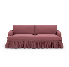 Gertrude Plum Performance Fabric Living Room Set