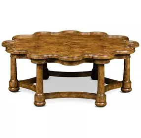 Devonshire Brown Round Occasional Table Set