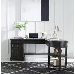 Autumn Haven Chalkboard 3 Piece Desk Set with USB Charging