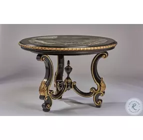 Grand Traditions Crotch Walnut Center Table