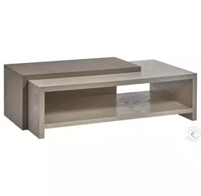 Ensemble Crown White Ash And Linen Wrap Occasional Table Set