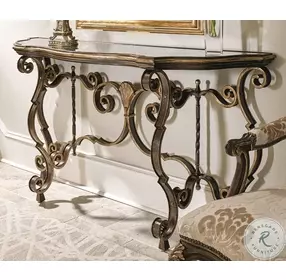 Aria Bronze Console Table