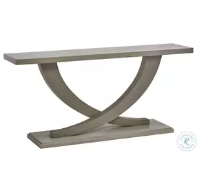 Ensemble Crown White Ash And Linen Wrap Console Table