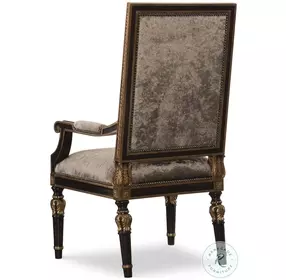 Grand Traditions Glaze Copper Arm Chair