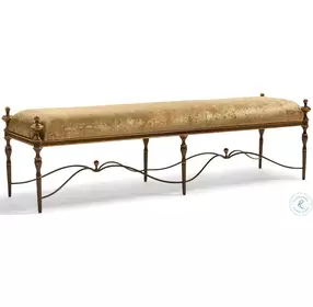 Majorca Morgan Glaze Copper Bench