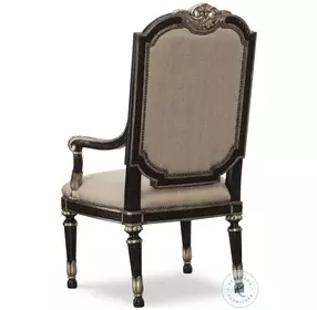 Piazza San Marco Champagne Gold Arm Chair