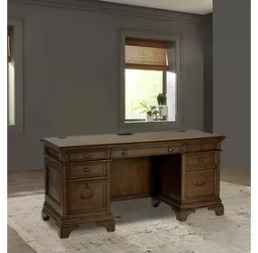Hartshill Burnished Oak Credenza