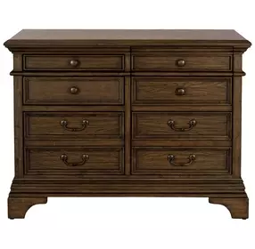 Hartshill Burnished Oak File Cabinet