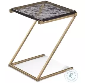Corina Gold And Cast Glass Scatter Table