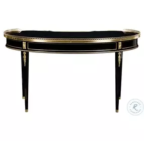 Lady's Eclipse Ebonized Kidney Desk