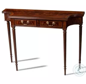 Derby Crotch Mahogany Console Table