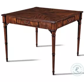 Stewart Crotch Mahogany Card Game Table