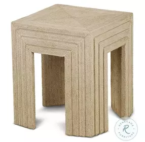 Abaca Natural End Table