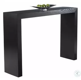 Arch Brown Console Table