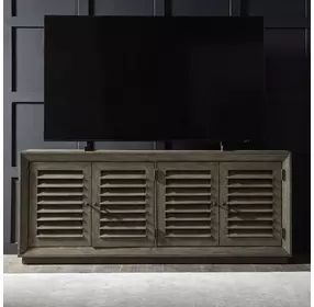 Aspen Sky Weathered Saddle Brown 78" TV Stand