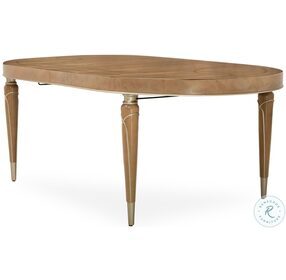 Villa Cherie Caramel Extendable Oval Dining Room Set