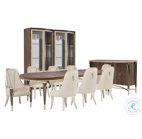 Villa Cherie Hazelnut Side Chair Set Of 2