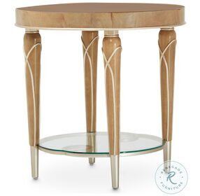 Villa Cherie Caramel End Table
