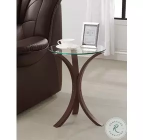 Edgar Cappuccino Accent Table