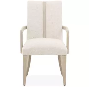 Lotus Bay Tusk Upholstered Dining Arm Chair