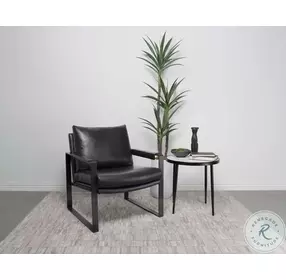 Rosalind Black Accent Chair