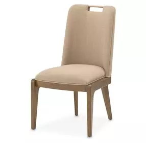 Portrait Toffee Upholstered Dining Side Chair Set of 2