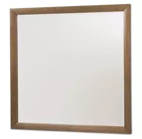 Portrait Sienna Brown Rectangular Wall Mirror