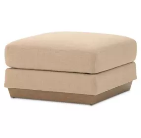 Portrait Toffee Square Ottoman