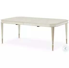 La Rachelle Medium Champagne Extendable Dining Room Set