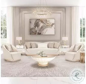 La Rachelle Medium Champagne Sofa