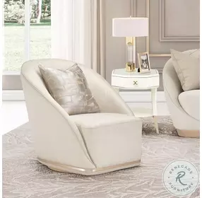 Celeste Cloud Swivel Accent Chair