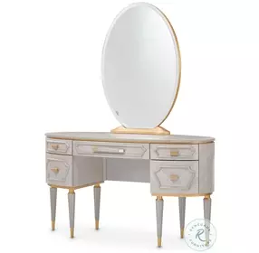 St. Helena Dove Gray Vanity Set