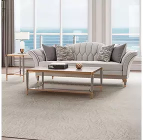 St. Charles Dove Gray 101" Sofa