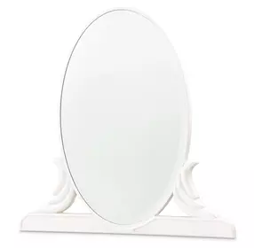 La Marisia Creamy Pearl Oval Vanity Mirror