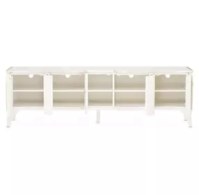 La Marisia Creamy Pearl 80" Media Cabinet
