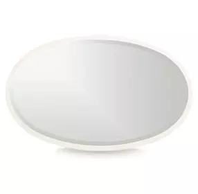 La Marisia Creamy Pearl Oval Wall Mirror