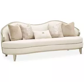Camellia Field Cornsilk 94" Sofa