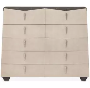 Fantosini Silver Mist 10 Drawer Mule Chest