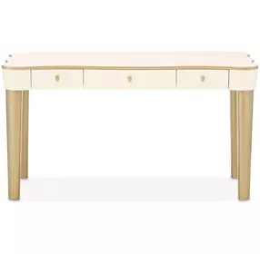 La Terrazza Creamy Pearl Vanity Desk