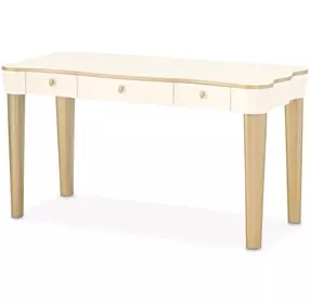 La Terrazza Creamy Pearl Vanity Desk
