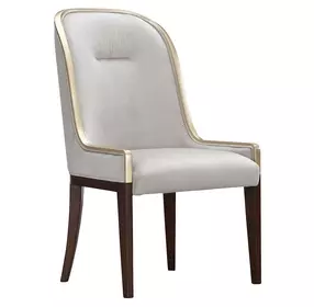 Houston Walnut and Porcini Dining Side Chair Set of 2