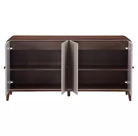 Houston Walnut Sideboard with Adjustable Shelves