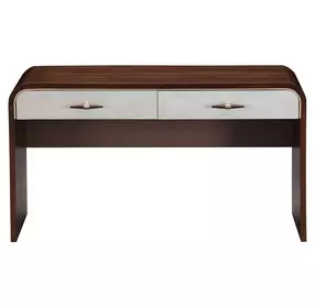Houston Walnut 2 Drawer Vanity Table