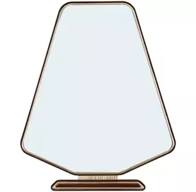 Houston Walnut Vanity Mirror